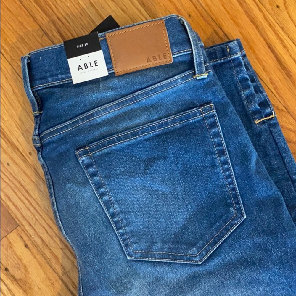 ABLE jeans. The skinny.